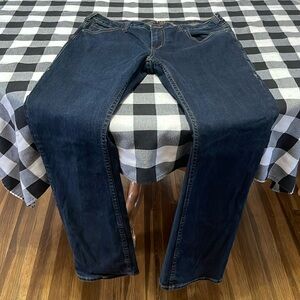 Cowgirl Tuff Bootcut Jeans Size 35 x 35 Long Tall Stretch Dark